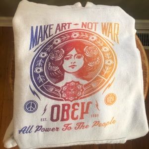 OBEY HOODIE- SIZE MEDIUM- LIKE NEW!!